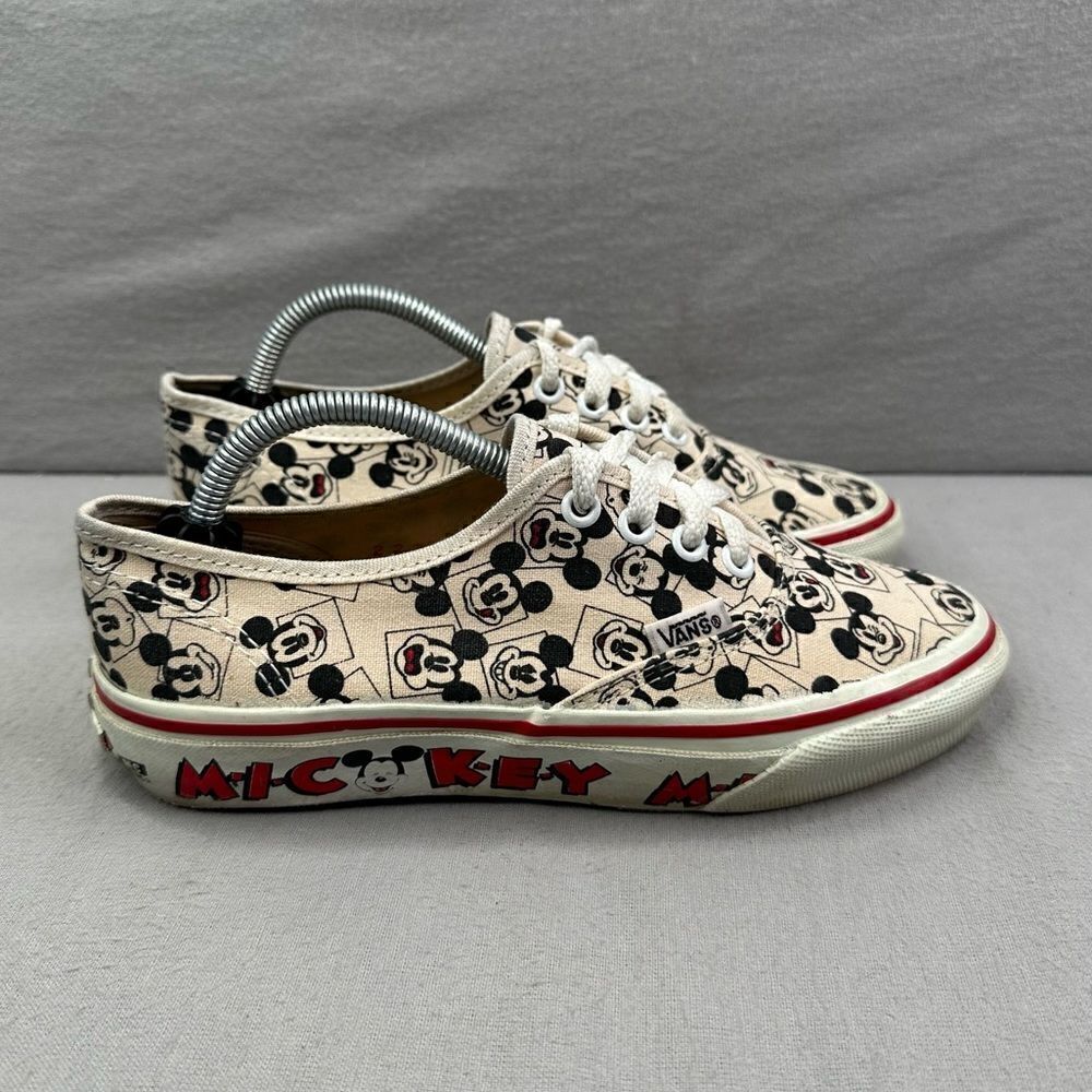 VANS Disney Authentic Womens‎ Size 6.5 Shoes VINTAGE Mickey Mouse USA 1995
